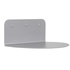 Best Hängeregal aus Stahl in Taupe - Avenza Regale