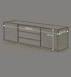 Best Hänge-Sideboard mit 180 cm Breite - Fredellia Tv & Hifi-Möbel|Lowboards