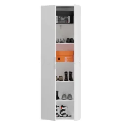 Outlet Hochglanz Kleiderschrank 6-türig - Ejulia (zweiteilig) Kleiderschränke