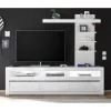 Sale Hochglanz Lowboard fürs TV in Weiß Mextra mit 3 Schubladen Tv & Hifi-Möbel|Lowboards