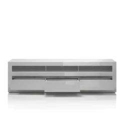 Sale Hochglanz Lowboard fürs TV in Weiß Mextra mit 3 Schubladen Tv & Hifi-Möbel|Lowboards