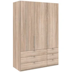 Online Hochwertiger Schlafzimmerschrank foliert Holzoptik - Zayun Kleiderschränke