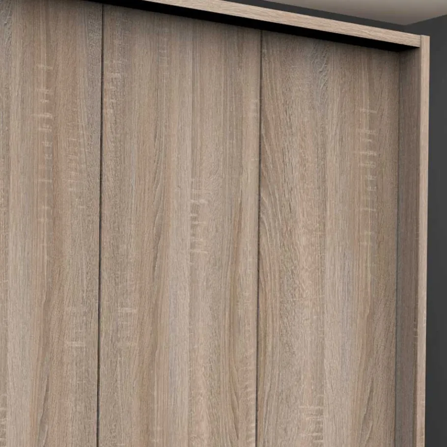 Online Hochwertiger Schlafzimmerschrank foliert Holzoptik - Zayun Kleiderschränke