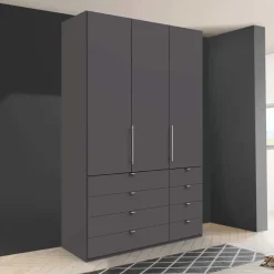 Best Hoher Schlafzimmer Schrank in Braun - Sitanio Kleiderschränke