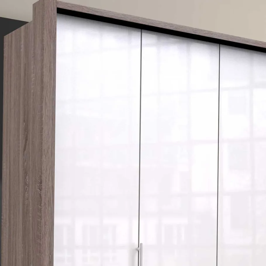 Best Hoher Schlafzimmerschrank 2-türig - Empresian Kleiderschränke