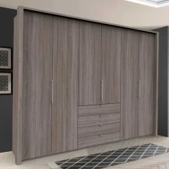 Sale Hoher Schlafzimmerschrank 3 türig - Crenba Kleiderschränke|Schränke