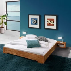 Clearance Holzbett Arzoo ohne Kopfteil Betten