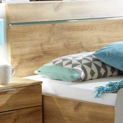 Sale Holzoptik Bett in Plankeneiche - Dagidoyo Betten