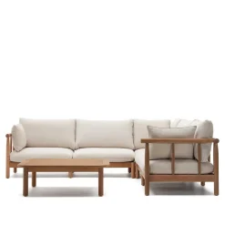 Sale Indoor Outdoor Ecksofa & Tisch - Perconia (zweiteilig) Sitzgruppe