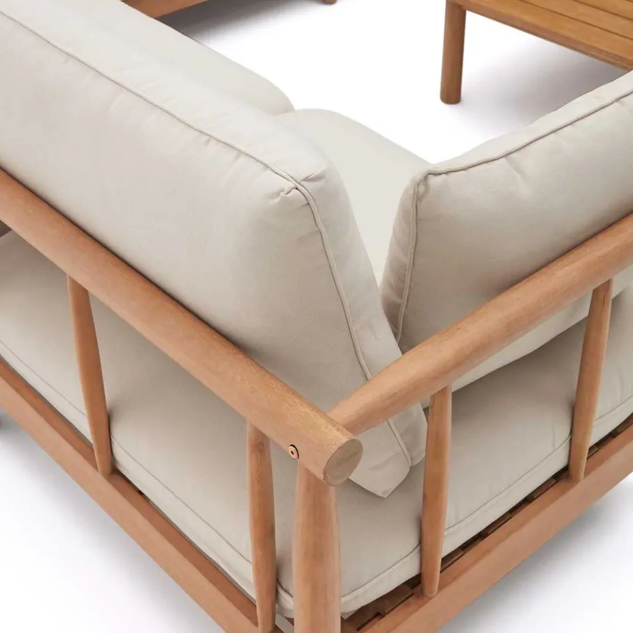 Sale Indoor Outdoor Ecksofa & Tisch - Perconia (zweiteilig) Sitzgruppe