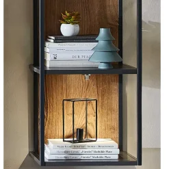 Best Industrial Hängeregal in Dekor Eiche Dunkel - Xindus Regale