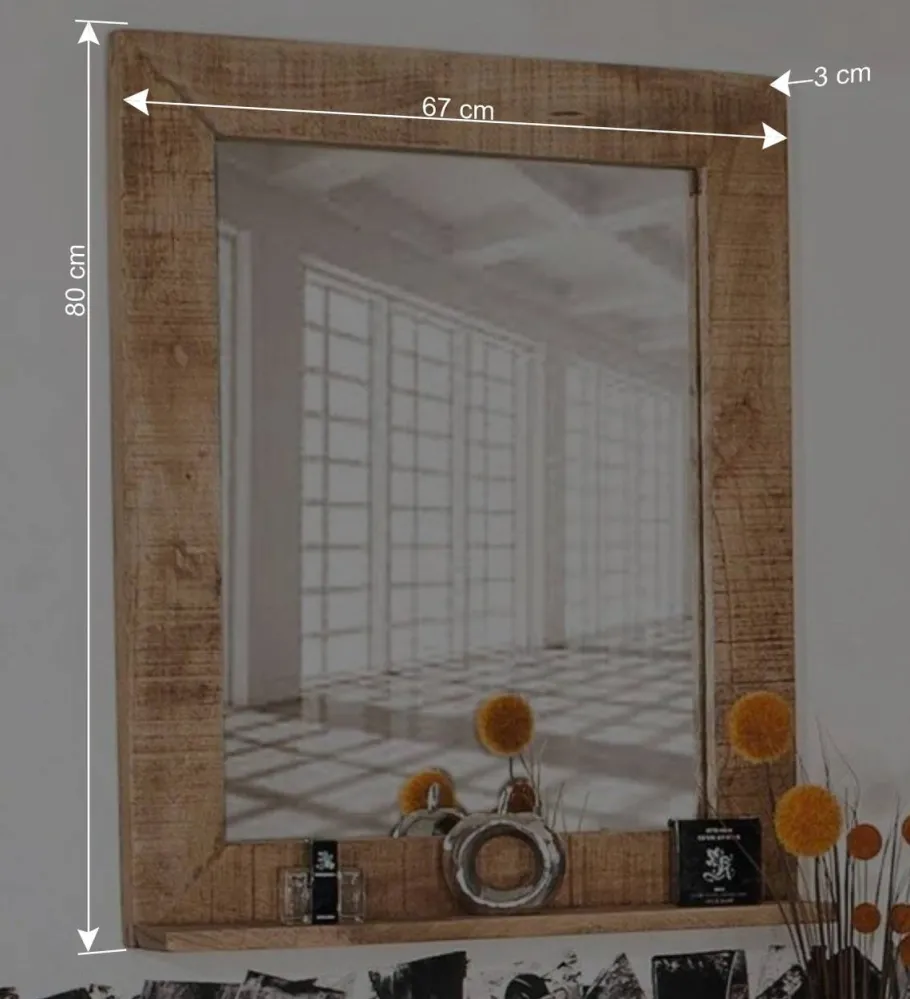 Best Industry Garderobenmöbel Indri aus Mangobaum Massivholz (sechsteilig) Garderoben