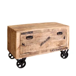 Best Industry Garderobenmöbel Indri aus Mangobaum Massivholz (sechsteilig) Garderoben