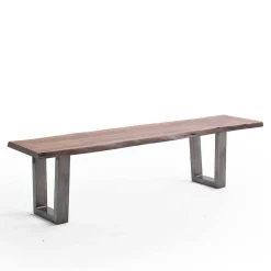 Outlet Industry Style Küchenbank in Walnuss Braun - Learys Sitzbank