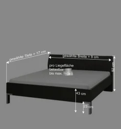 Best Jugendbett Varianta mit Polsterkopfteil Betten