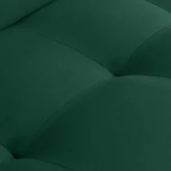 Sale Kantiger Polstersessel in Grün Velvet - Distroit Sessel