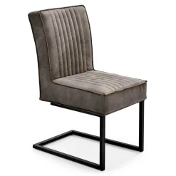 Best Kantiger Schwingstuhl in Schlamm - Addagio (2er Set) Sessel