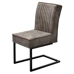 Best Kantiger Schwingstuhl in Schlamm - Addagio (2er Set) Sessel