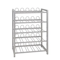 Best Küchen Flaschenregal Praki aus Stahlrohr Regale