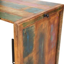 Sale Küchenbar ausklappbar im Shabby Chic - Jamaica (dreiteilig) Sitzgruppe