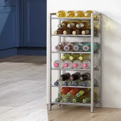 Outlet Küchenregal Rom für Flaschen Regale