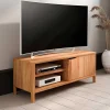 Best Kernbuche TV Element mit einer Tür - Lana Tv & Hifi-Möbel|Lowboards
