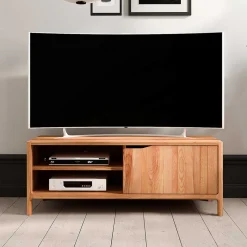 Best Kernbuche TV Element mit einer Tür - Lana Tv & Hifi-Möbel|Lowboards