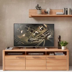 Sale Kernbuche TV Lowboard 190 cm breit - Amyonta Lowboards|Tv & Hifi-Möbel