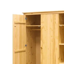 Sale Kiefernholz Kleiderschrank massiv - Nastonia Kleiderschränke|Schränke