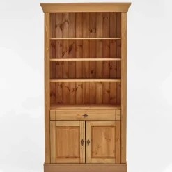 Sale Kiefernholz Landhaus Regal 108x203x45 cm - Piatra Regale