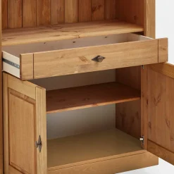 Sale Kiefernholz Landhaus Regal 108x203x45 cm - Piatra Regale