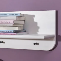 Sale Kinderzimmer Wandregal in Weiß - Rimesca Regale