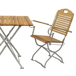 Best Klappbare Biergartenmöbel für 2 Personen - Maylin (dreiteilig) Sitzgruppe