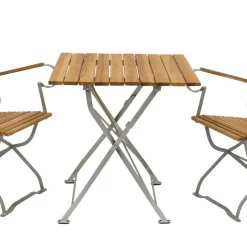 Best Klappbare Biergartenmöbel für 2 Personen - Maylin (dreiteilig) Sitzgruppe