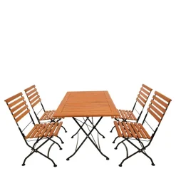 Best Klappbare Tischgruppe Outdoor - Pecorino (fünfteilig) Sitzgruppe