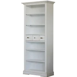 Best Klassisches Bücherregal in Antikweiß - Annot Regale|Vitrinen