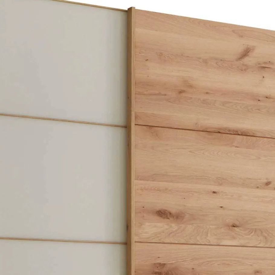 Kleiderschrank 250 cm breit mit zwei Höhen - Nikoba Kleiderschränke|Schränke