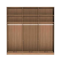 Kleiderschrank 250 cm breit mit zwei Höhen - Nikoba Kleiderschränke|Schränke