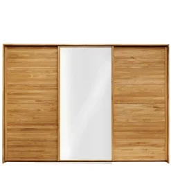 Best Kleiderschrank aus Wildeiche mit WeiĂglas - Divnoi KleiderschrĂ€nke|SchrĂ€nke