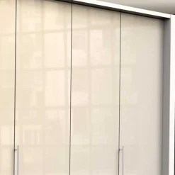 Kleiderschrank für modernes Schlafzimmer in Creme - Zidarie Kleiderschränke