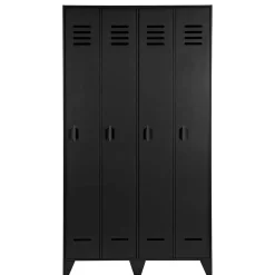 Hot Kleiderschrank in Spind Optik aus Holz und Holzwerkstoff - Tivegos Kleiderschränke|Schränke