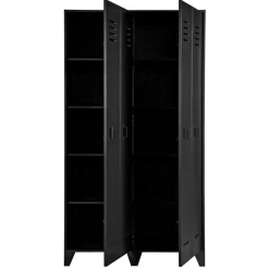 Hot Kleiderschrank in Spind Optik aus Holz und Holzwerkstoff - Tivegos Kleiderschränke|Schränke