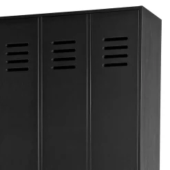 Hot Kleiderschrank in Spind Optik aus Holz und Holzwerkstoff - Tivegos Kleiderschränke|Schränke