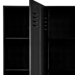 Hot Kleiderschrank in Spind Optik aus Holz und Holzwerkstoff - Tivegos Kleiderschränke|Schränke