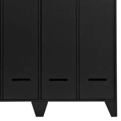 Hot Kleiderschrank in Spind Optik aus Holz und Holzwerkstoff - Tivegos Kleiderschränke|Schränke