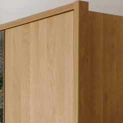 Hot Kleiderschrank mit 4 Türen in Eiche - Emdsiva Kleiderschränke|Schränke