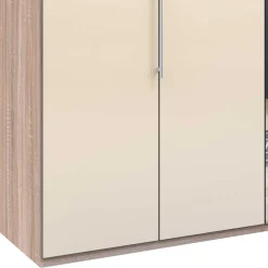 New Kleiderschrank mit einer Spiegel Falttür - Rativian IV Kleiderschränke