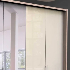 New Kleiderschrank mit einer Spiegel Falttür - Rativian IV Kleiderschränke