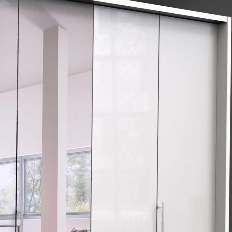 Best Kleiderschrank mit Gleittüren in Weiß - Dolienca Kleiderschränke|Schränke