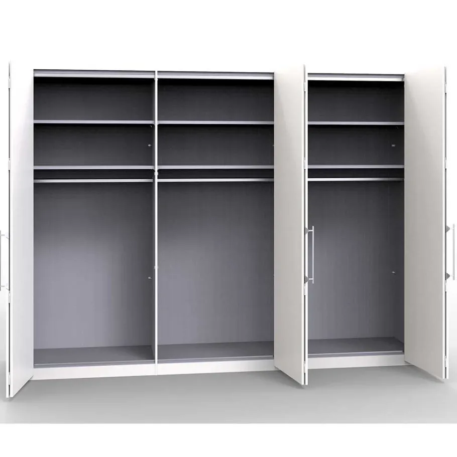 Best Kleiderschrank mit Gleittüren in Weiß - Dolienca Kleiderschränke|Schränke